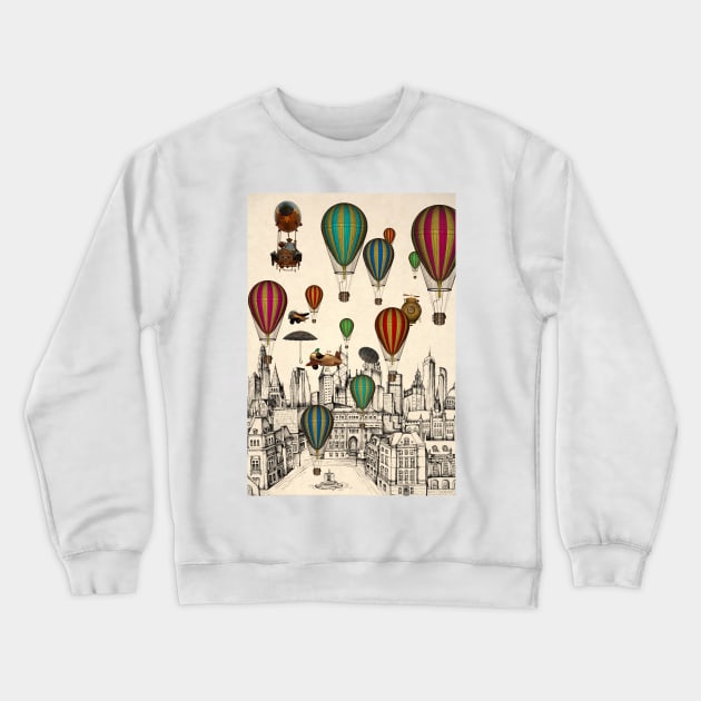 hot her balloon Crewneck Sweatshirt by MARK ASHKENAZI